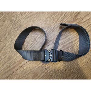 Fairwin Tactical Belt Heavy Duty Web Nylon Gray Fits (Up To) Size 36